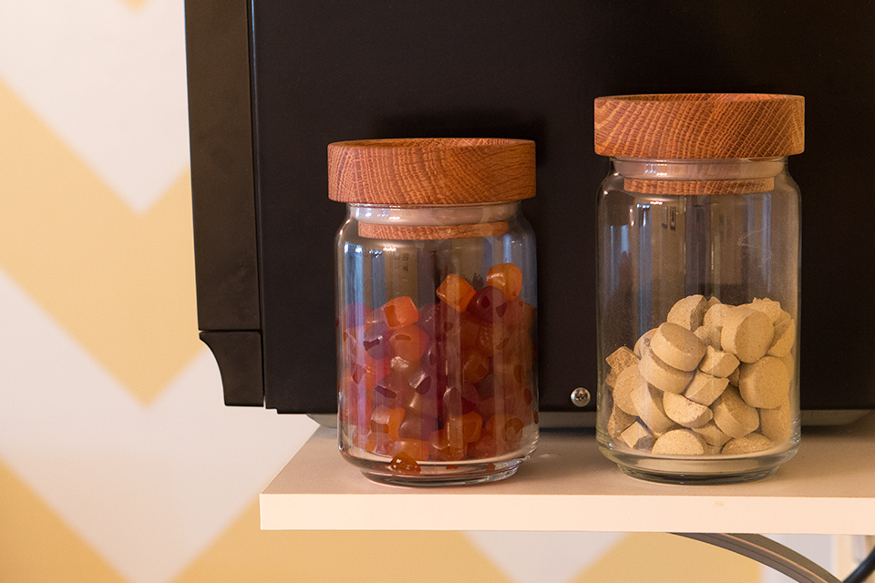 House Tour: Pretty Storage for Vitamins