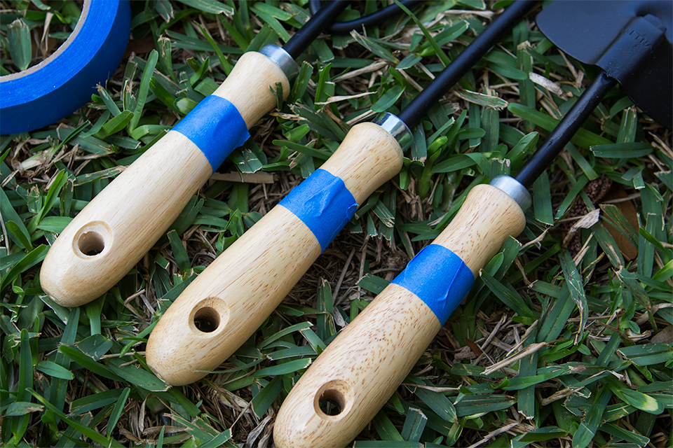 Painted Dipped Garden Tools Brit + Co.